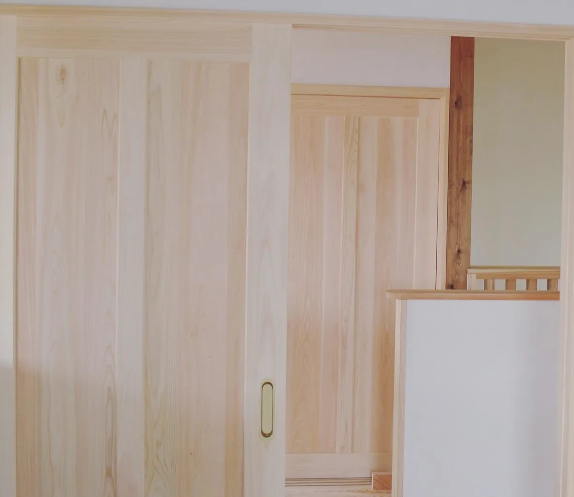 【愛媛・注文住宅】無垢の建具👍😁施工事例🏡‼️