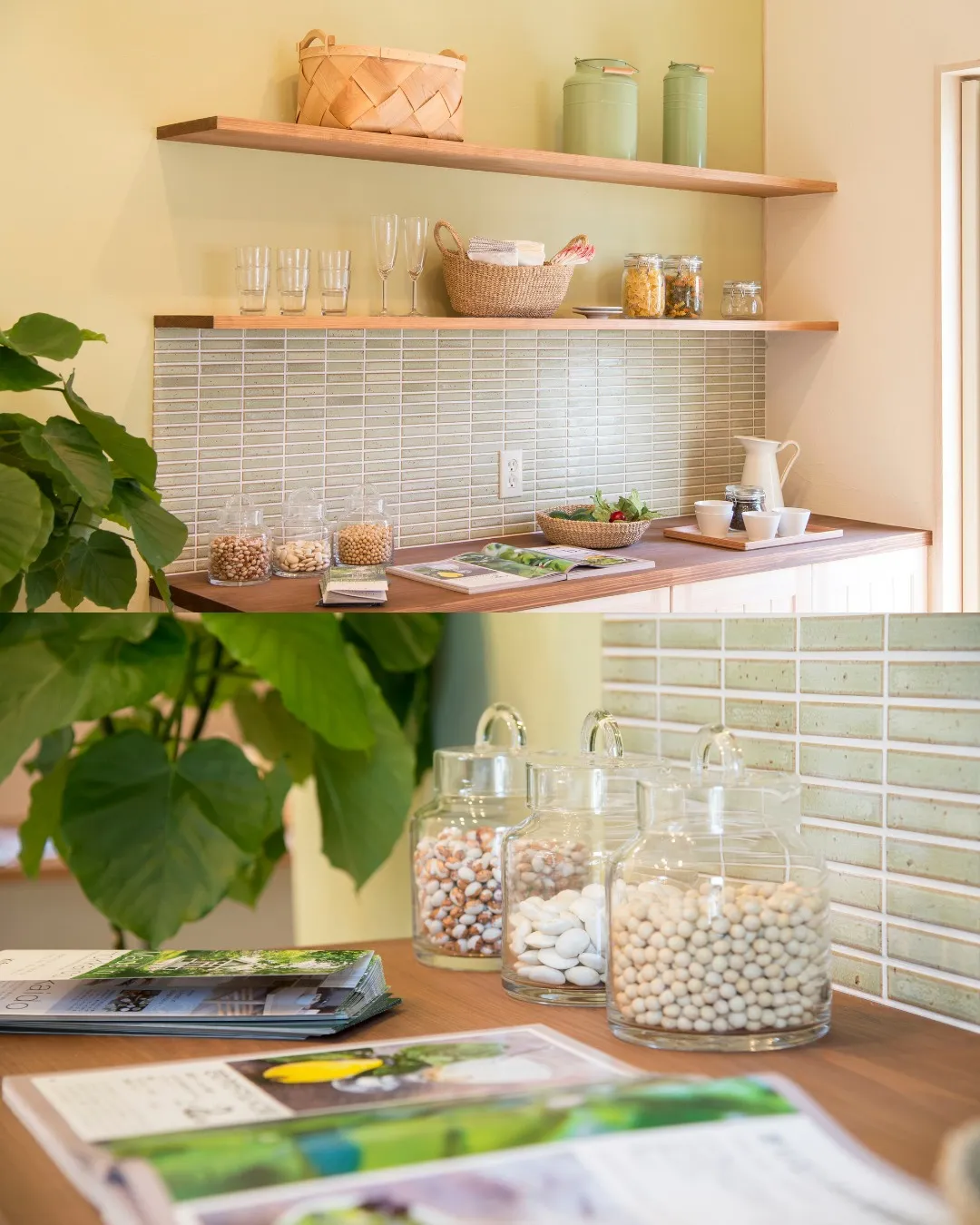 🧺 見せる収納が、暮らしのアクセント。