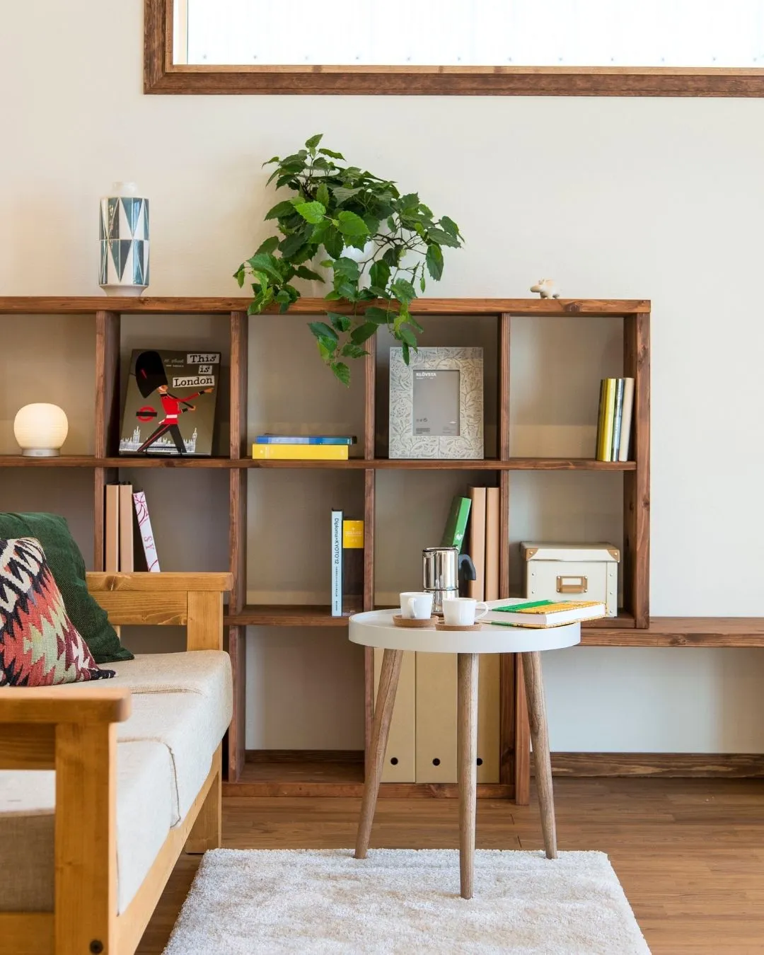 木の温もりに包まれる、やさしいリビング🌳